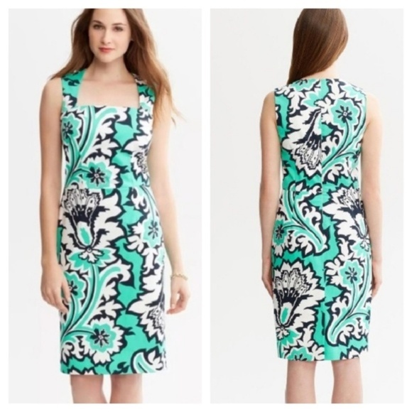 SOLD Banana Republic Milly Collection Sheath Dress - Picture 1 of 7